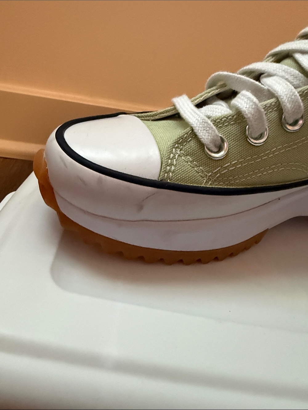 Converse All Star Platform High Top Sneakers Sz 8 - Picture 8 of 16
